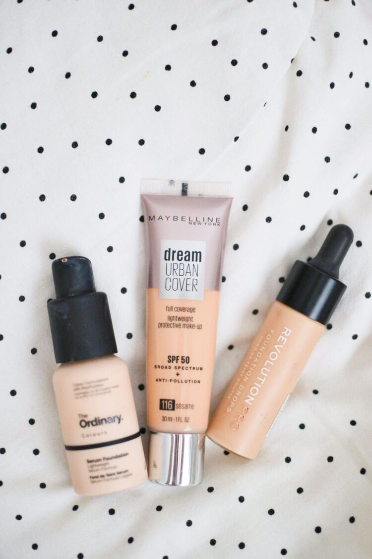 The best medium-coverage drugstore foundations