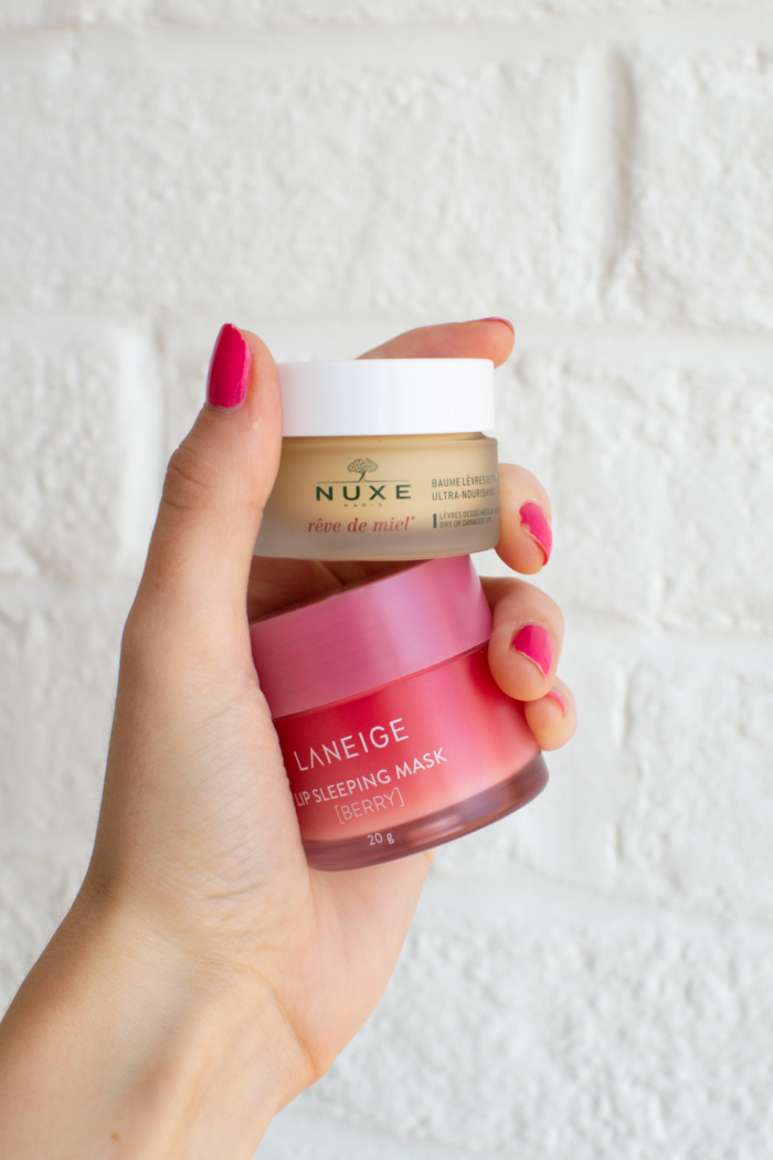 The best lip balm for dry lips: Laneige Lip Sleeping Mask vs Nuxe Reve de Miel