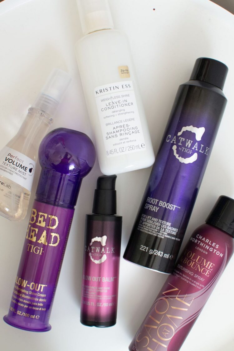 The best affordable products for styling and adding volume to fine hair