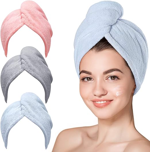 amazon microfiber hair towel