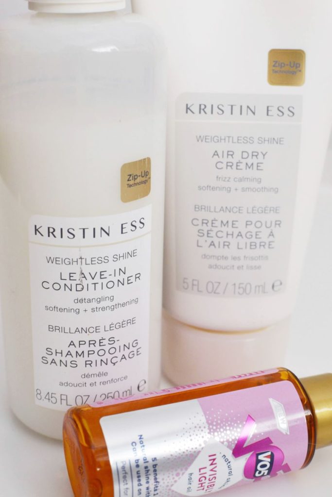 How to air dry thin and fine hair using three affordable drugstore styling products