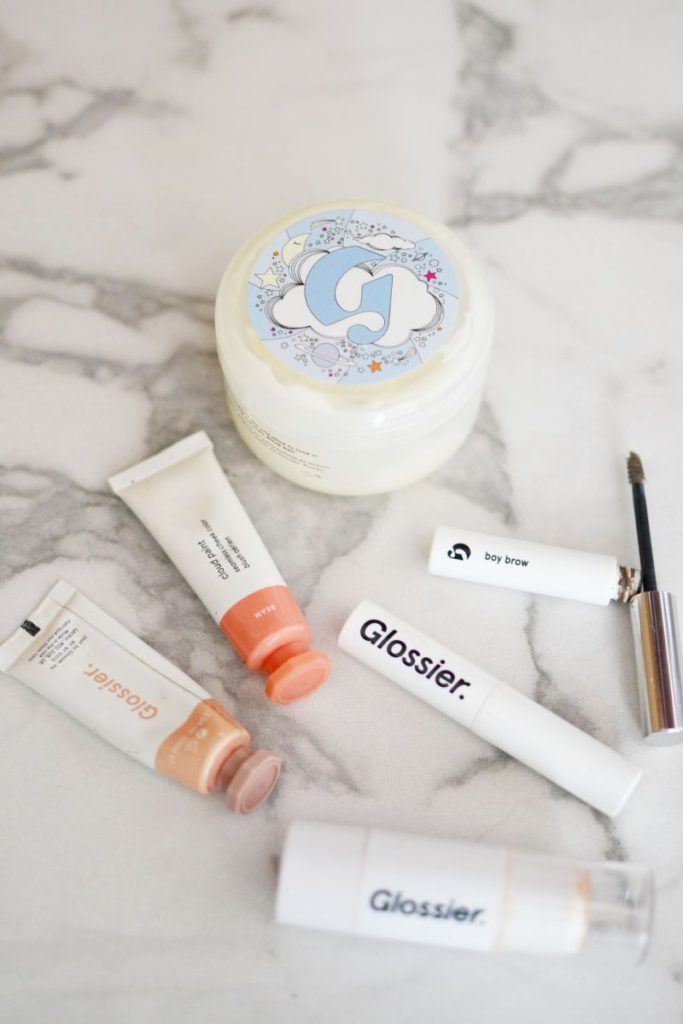 The best drugstore dupes for Glossier beauty products