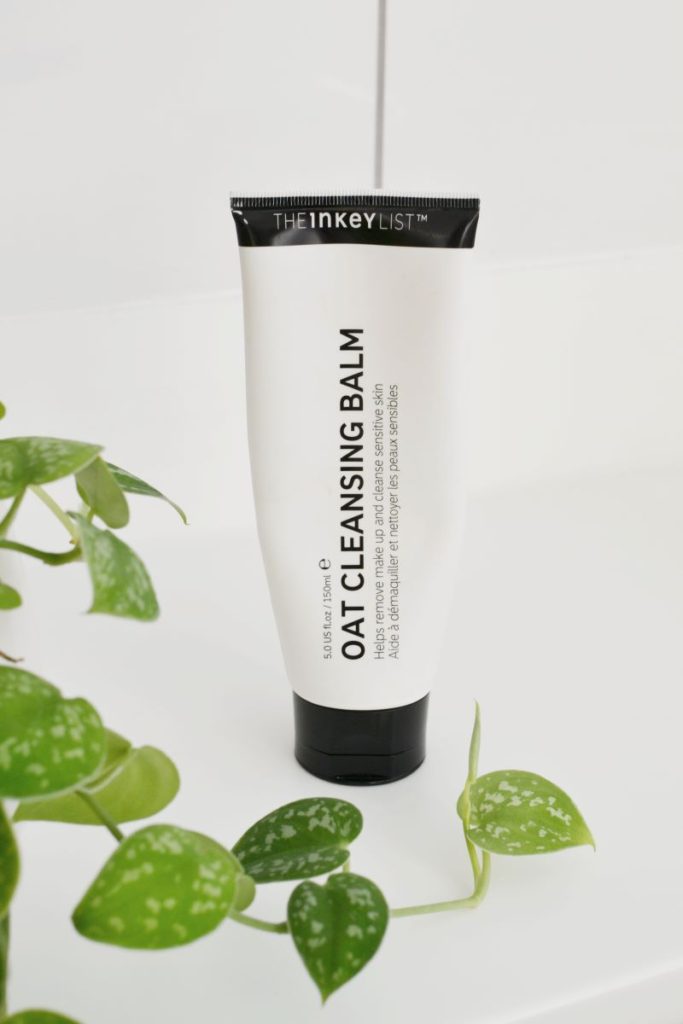 Oat cleansing balm review affordable cleanser from The Inkey List