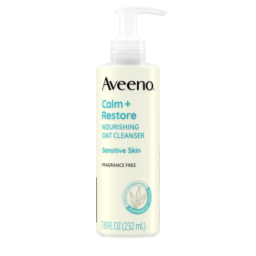 Aveeno Face Calm + Restore Nourishing Oat Cleanser
