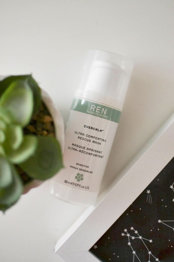 REN evercalm facial mask review