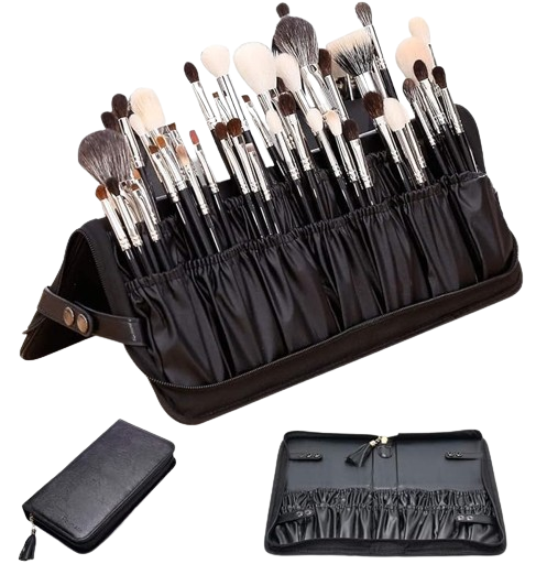 Makeup artist makeup brush holder